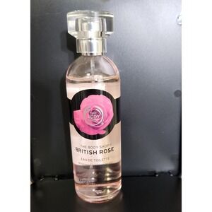 THE BODY SHOP British Rose Eau De Toilette 100 ml, 3.3 Us Fl Oz, 90% FULL